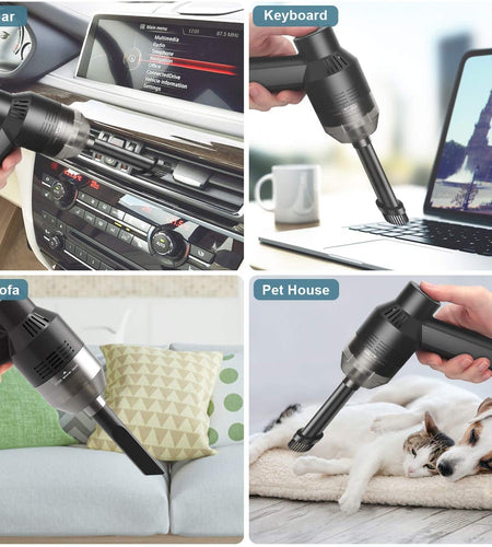 [Upgrade] Mini Vacuum Cordless Vacuum Keyboard Cleaner Rechargeable,For Cleaning Dust,Hair,Crumbs,Eraser Scrap,Laptop,Pet House,Sewing Machine