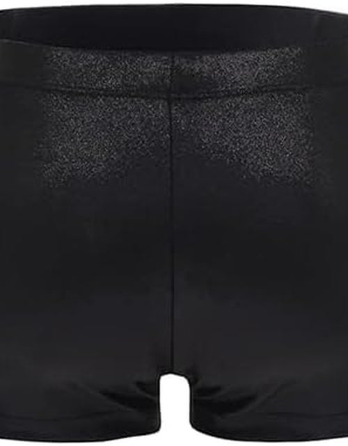 Load image into Gallery viewer, Aosva Little Big Girls' Sparkle Dance Tumbling Athletic Gymnastics Short 2-14Years
