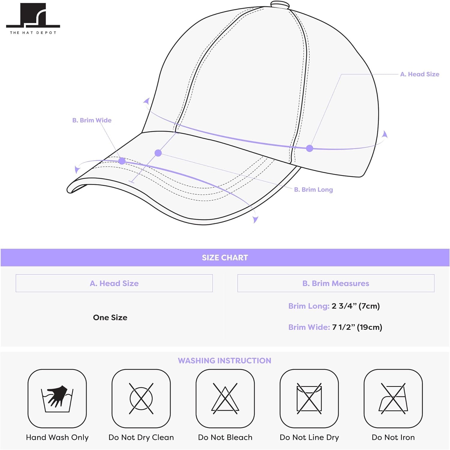 Unisex Kids & Adult Blank Washed Low Profile Cotton Dad Hat Baseball Cap