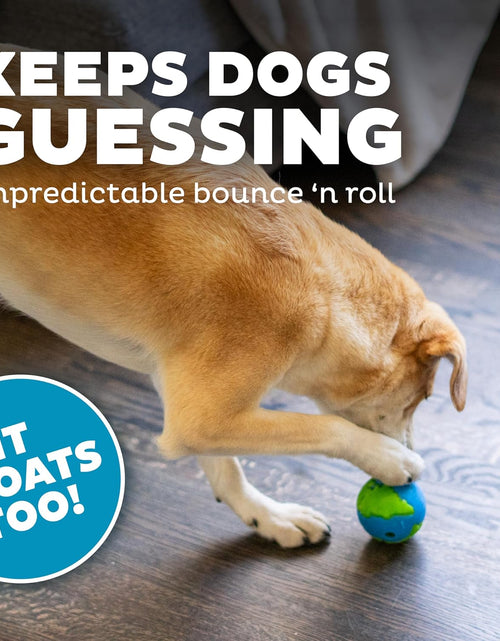 Load image into Gallery viewer, Orbee-Tuff Planet Ball Blue/Green Treat-Dispensing Dog Toy, Small
