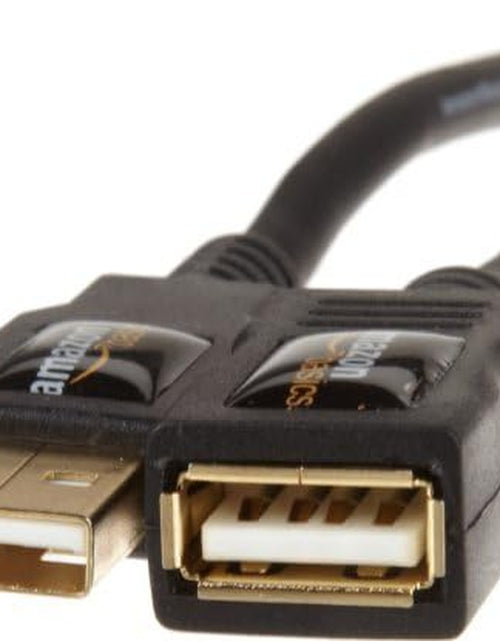 Load image into Gallery viewer, USB 2.0 Extension Cable - A-Male to A-Female Adapter Cord - 6.5 Feet (2 Meters)
